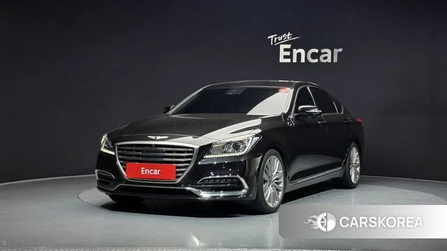 Genesis G80 2018 Черный из Кореи