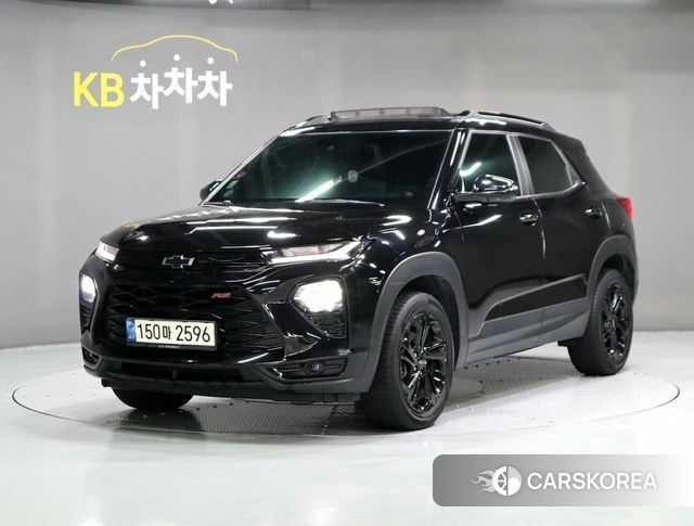 Chevrolet (GM Daewoo) Trailblazer 2021 Черный из Кореи