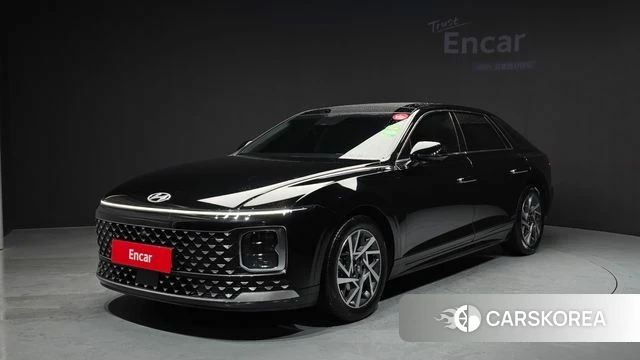 Hyundai Grandeur Hybrid (GN7) 2023 Черный из Кореи