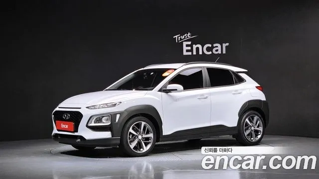 Hyundai Kona 2018 Белый из Кореи