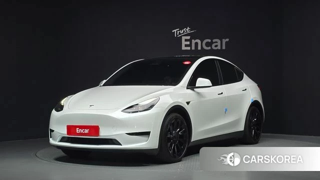 Tesla Model Y 2024 Белый из Кореи