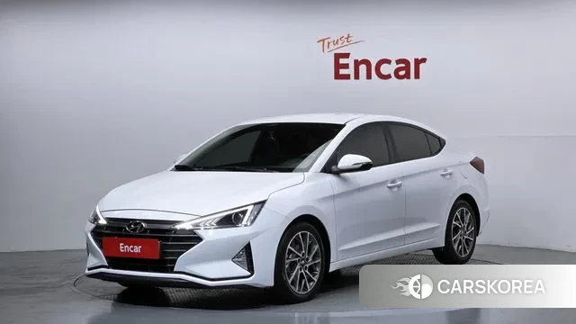 Hyundai The New Avante AD 2019 Белый из Кореи