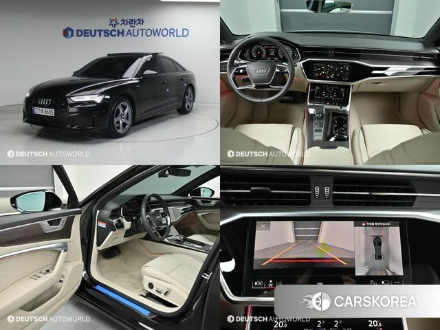 Audi A6 (C8) 2025 Черный из Кореи