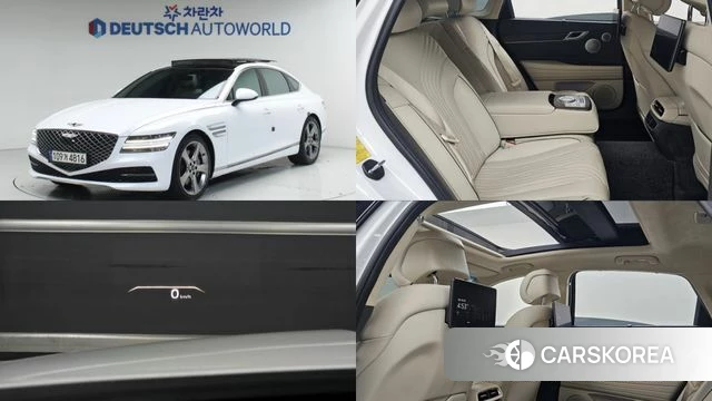 Genesis G80 (RG3) 2021 Белый из Кореи