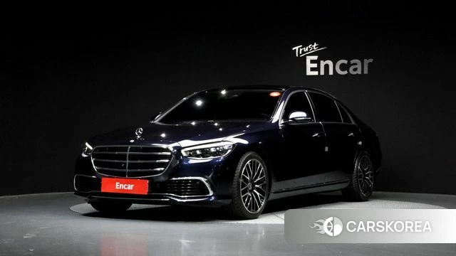 Mercedes-Benz S-Class W223 2023 Синий из Кореи