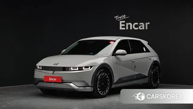 Hyundai Ionic 5 2021 Серебристо-серый из Кореи