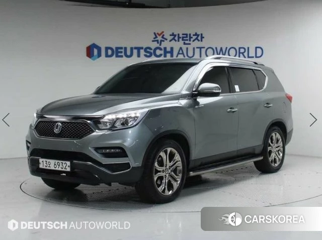 Ssangyong G4 Rexton 2018 Серебристо-серый из Кореи