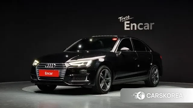 Audi A4 (B9) 2019 Черный из Кореи