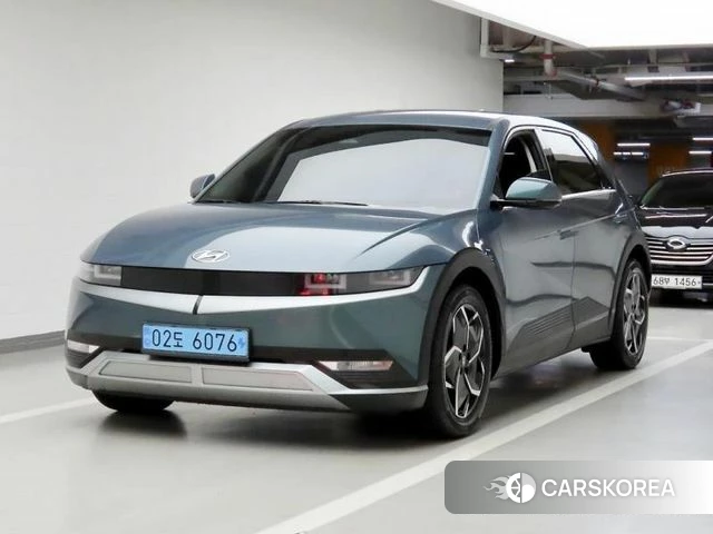 Hyundai Ionic 5 2024 Синий нефрит из Кореи
