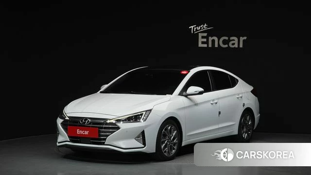 Hyundai The New Avante AD 2019 Белый из Кореи