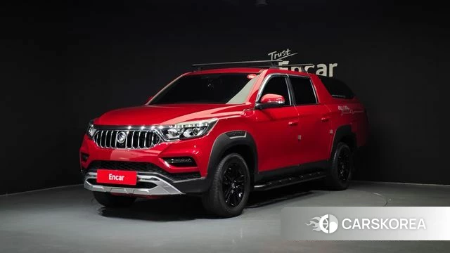 Ssangyong Rexton Sports Cannes 2020 Красный из Кореи