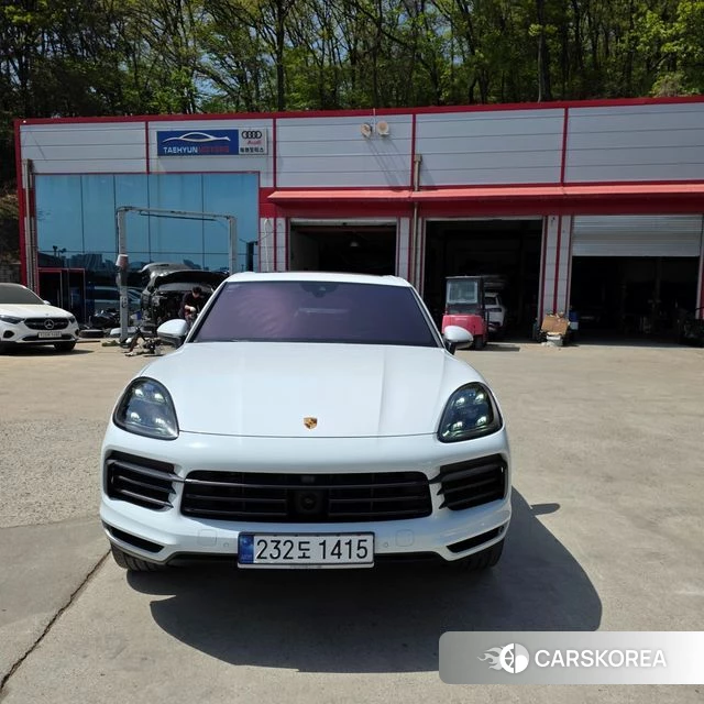 Porsche Cayenne (PO536) 2023 Белый из Кореи