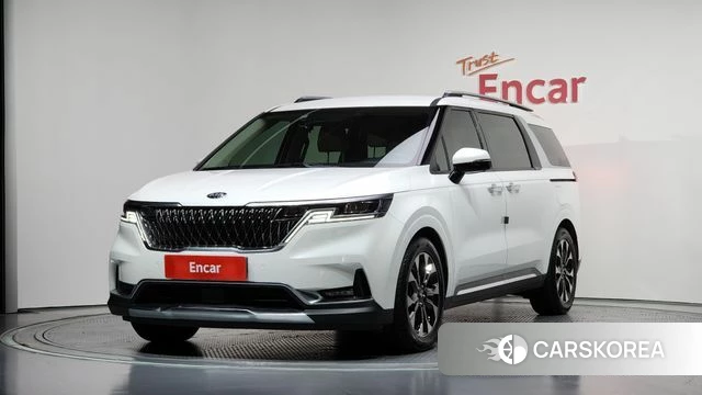 Kia Carnival 4th generation 2021 Белый из Кореи