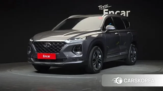 Hyundai Santa Fe TM 2019 Серый из Кореи