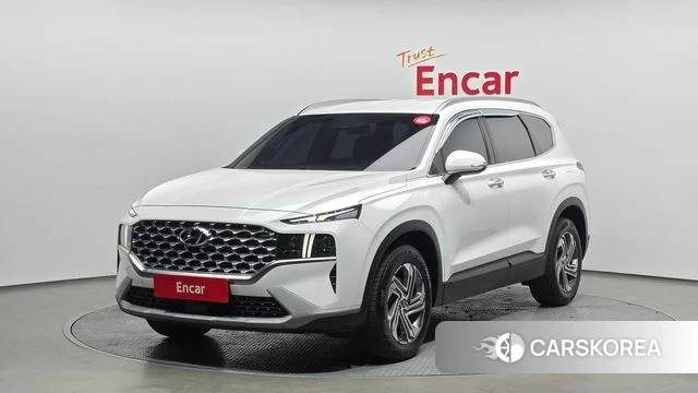 Hyundai The New Santa Fe 2021 Белый из Кореи