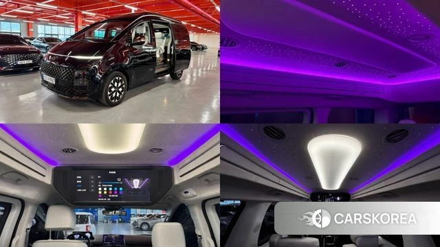 Hyundai Staria 2022 Черный из Кореи