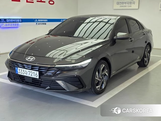 Hyundai The New Avante (CN7) 2023 Серый из Кореи