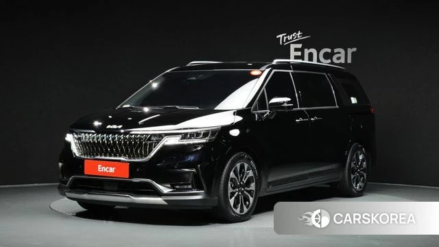 Kia Carnival 4th generation 2023 Черный из Кореи