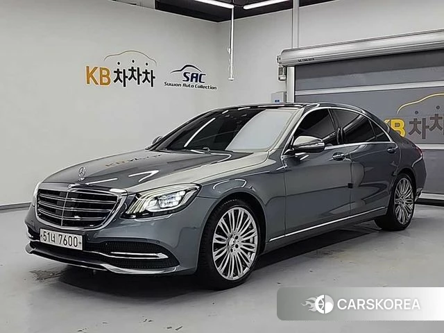 Mercedes-Benz S-Class W222 2018 Серый из Кореи