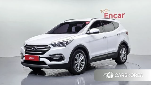 Hyundai Santa Fe The Prime 2018 Белый из Кореи