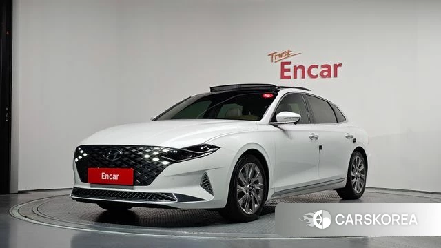 Hyundai The New Grandeur IG Hybrid 2020 Белый из Кореи