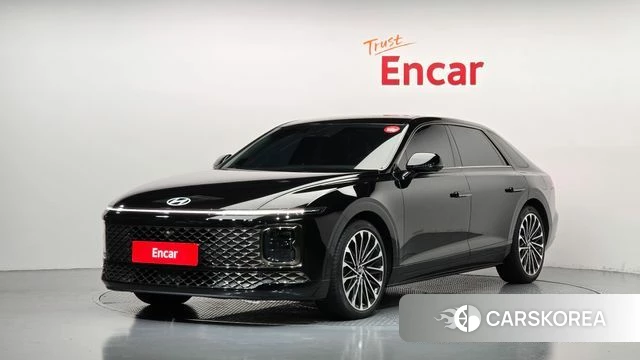 Hyundai Grandeur Hybrid (GN7) 2024 Черный из Кореи