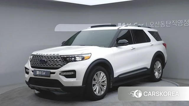 Ford Explorer 6th Generation 2021 Белый из Кореи