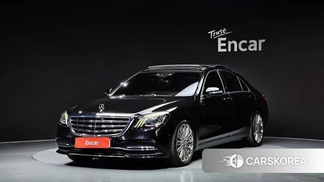 Mercedes-Benz S-Class W222 2018 Черный из Кореи