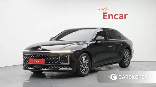 Hyundai Grandeur (GN7) 2023 Черный из Кореи