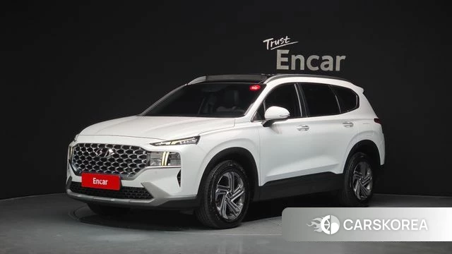 Hyundai The New Santa Fe 2021 Белый из Кореи