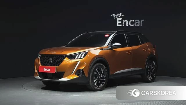 Peugeot 2008 Second generation 2021 Оранжевый из Кореи