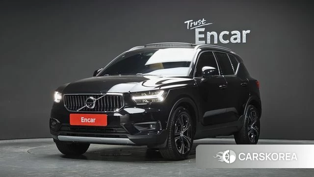 Volvo XC40 2019 Черный из Кореи