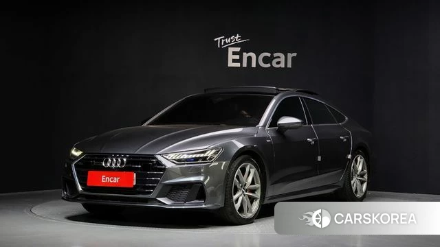 Audi A7 (4K) 2020 Серый из Кореи
