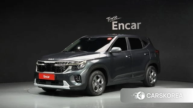 Kia The New Seltos 2023 Серый из Кореи