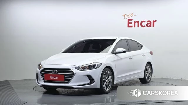 Hyundai Avante AD 2018 Белый из Кореи