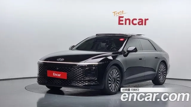 Hyundai Grandeur Hybrid (GN7) 2023 Черный из Кореи