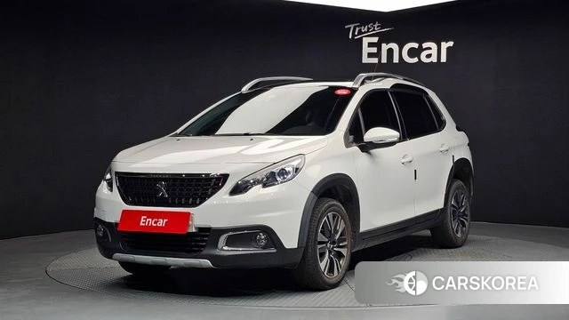 Peugeot 2008 2018 Белый из Кореи
