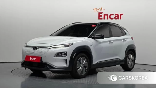 Hyundai Kona Electric 2020 Белый из Кореи