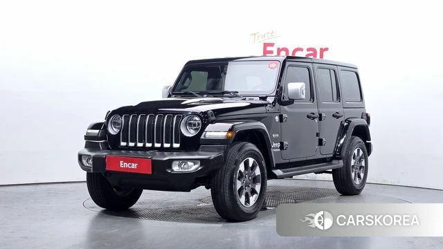 Jeep Wrangler (JL) 2021 Черный из Кореи