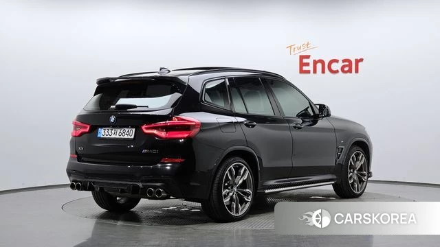 BMW X3 (G01) 2021 Черный из Кореи