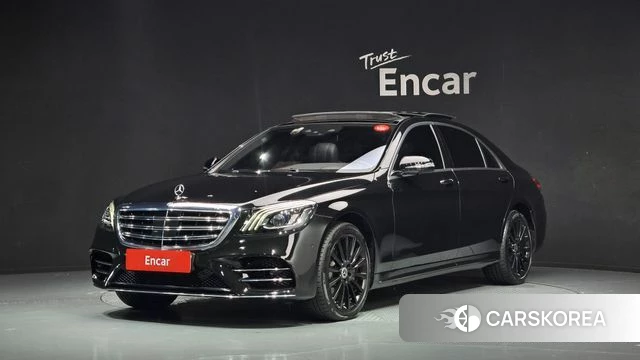 Mercedes-Benz S-Class W222 2018 Черный из Кореи