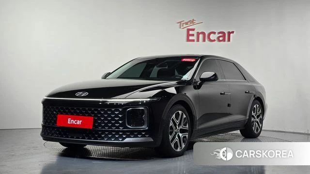 Hyundai Grandeur (GN7) 2023 Черный из Кореи