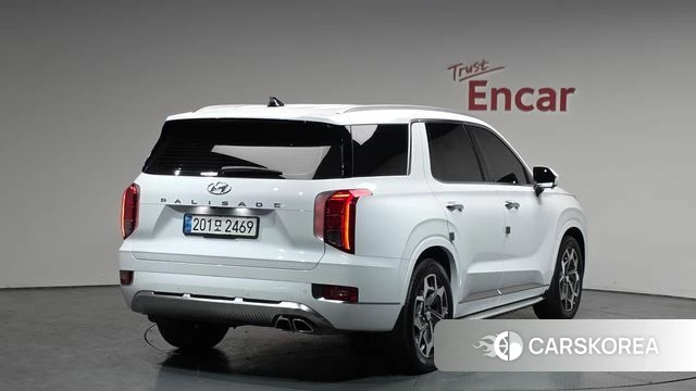 Hyundai Palisade 2022 Белый из Кореи