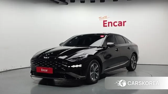 Kia K8 Hybrid 2021 Черный из Кореи