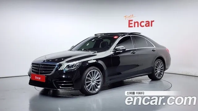 Mercedes-Benz S-Class W222 2018 Черный из Кореи