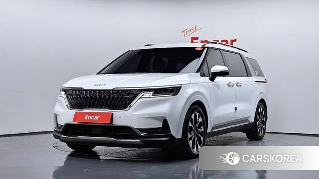 Kia Carnival 4th generation 2021 Белый из Кореи