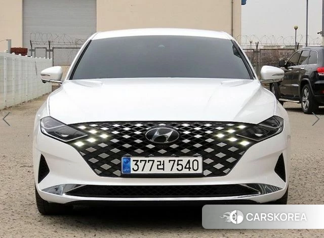 Hyundai The New Grandeur IG 2021 Белый из Кореи