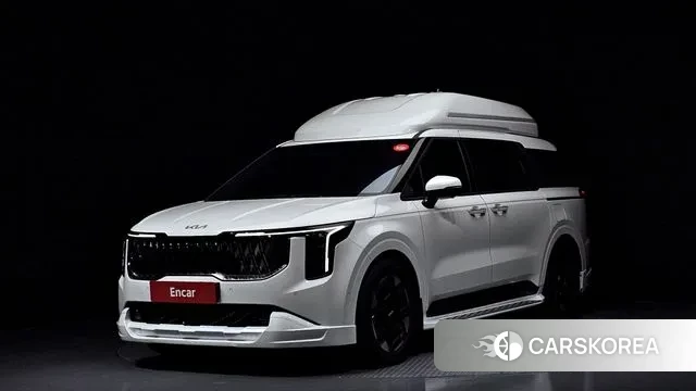 Kia The New Carnival 4th Generation 2024 Белый из Кореи