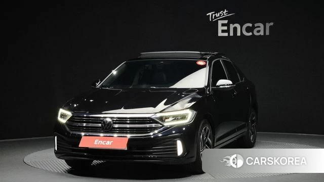 Volkswagen 7th Generation of Jetta 2022 Черный из Кореи