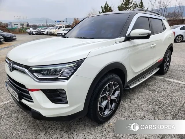 Ssangyong Beautiful Korando 2020 Белый из Кореи